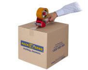 seal the parcel box with quality packing tape