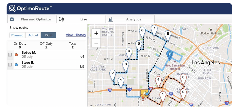 Real-time tracking