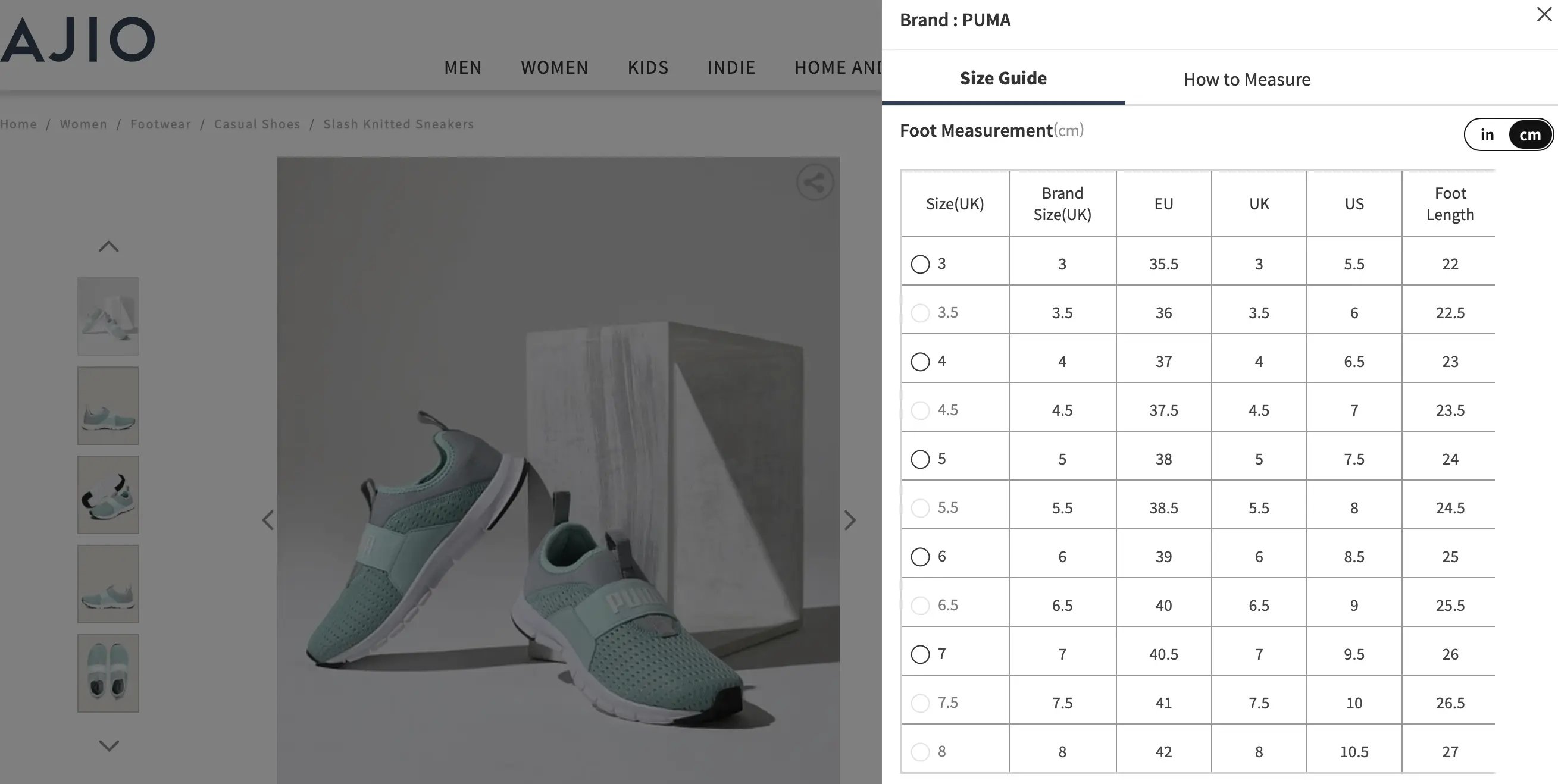 Sizing-chart