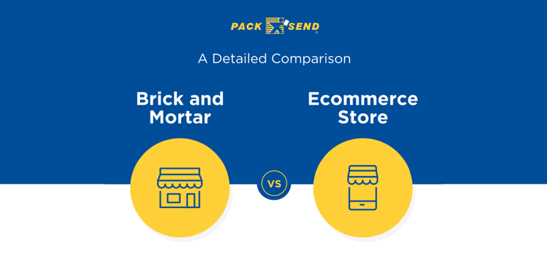 Brick and Mortar vs Ecommerce Stores - A Detailed Comparison
