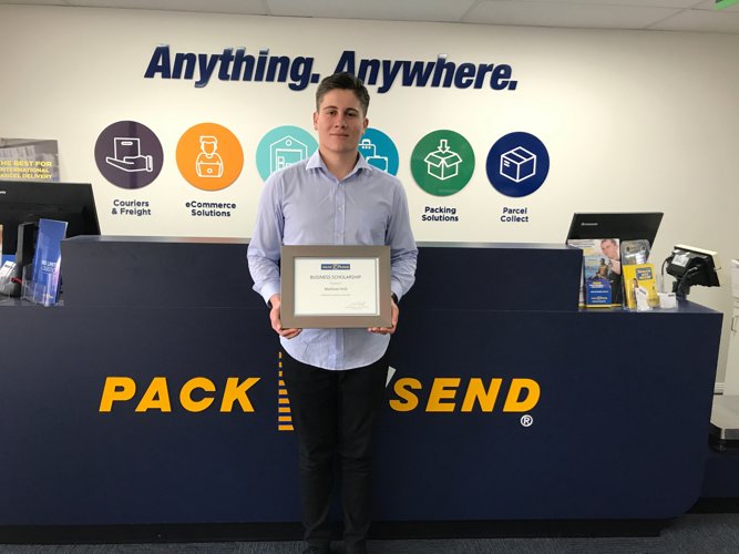 PACK & SEND Business Scholarship Winner Announced