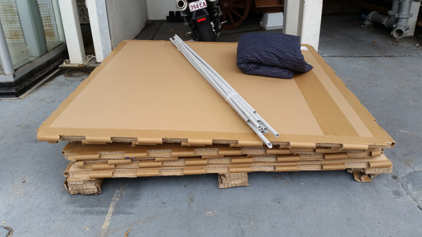 Flat Pack Cardboard Reusable Crate