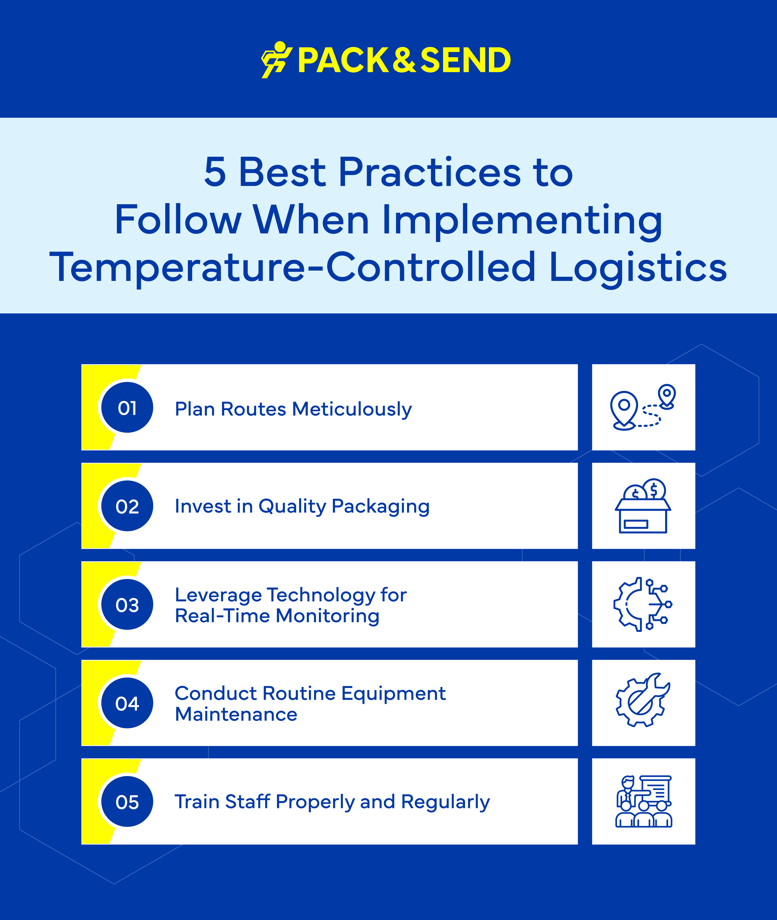 5 Best Practices to Follow When Implementing Temperature-Controlled Logistics