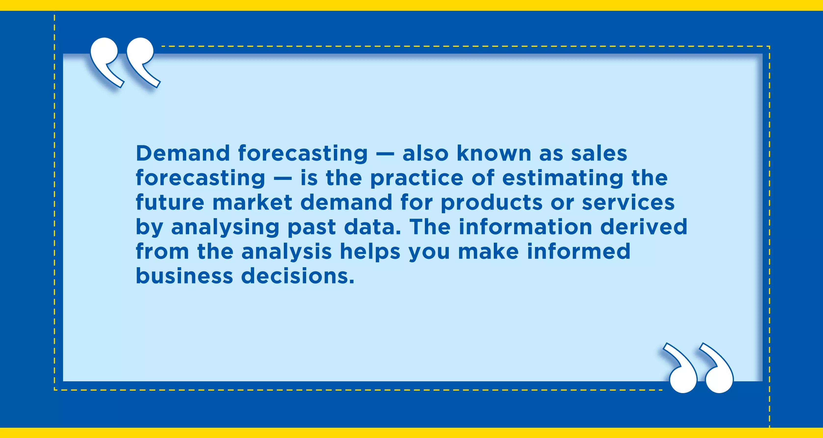 Demand Forecasting