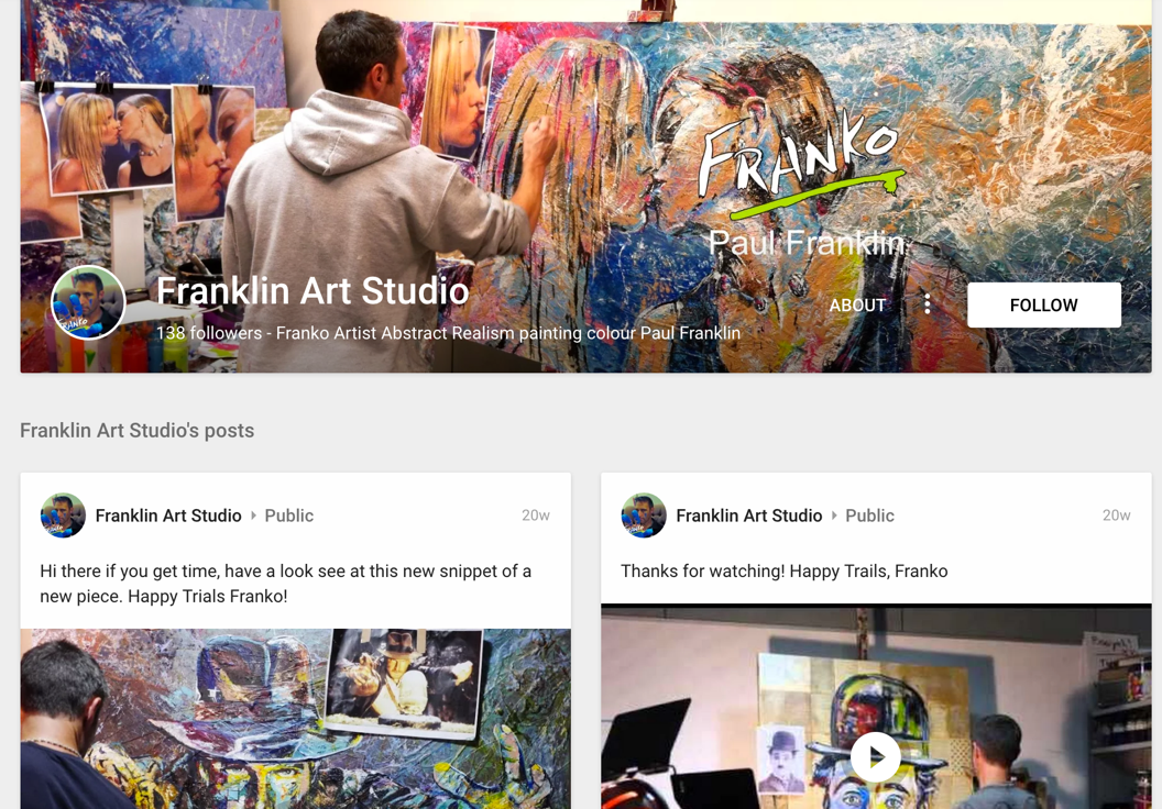 Franklin Art Google+