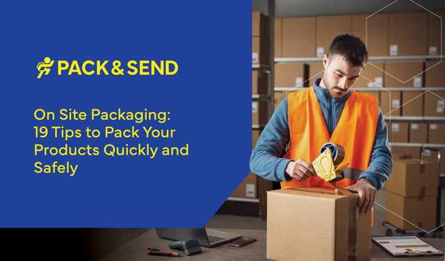 On Site Packaging: 19 Tips to Pack Your Products Quickly and Safely