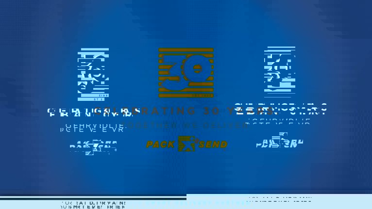 PACK & SEND Celebrates 30 Years