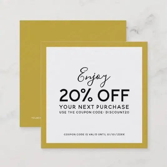 Include-coupons-in-packaging