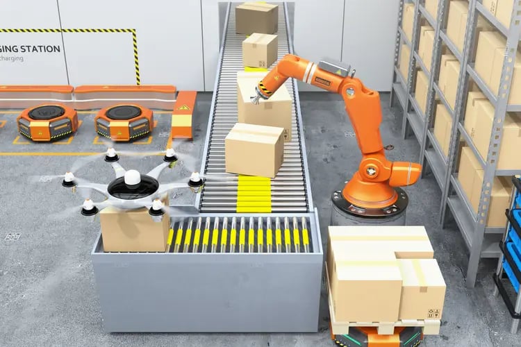 Robotics-in-warehouse